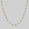 Noir Shorty Necklace | Gold