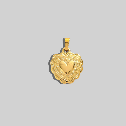 Lace Heart Pendant