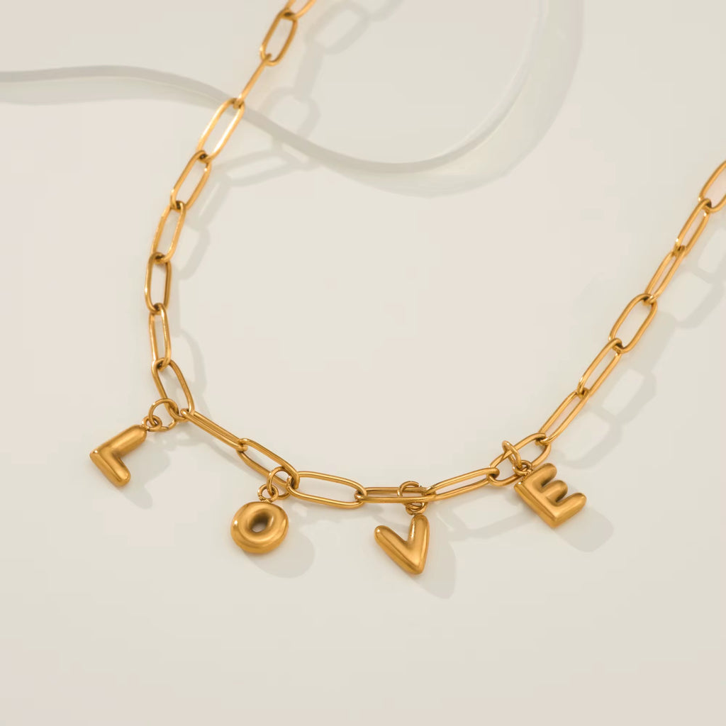 Custom Dainty Multi-Charm Necklace | Gold Hue