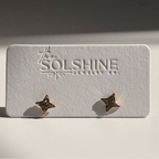 Dainty Four-Point-Star Studs