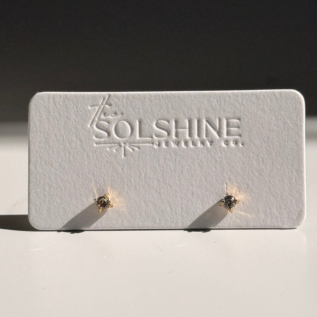 Classic 3mm CZ Studs