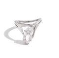 NEW IN: Quarry Marquise-Cut CZ Ring | Silver