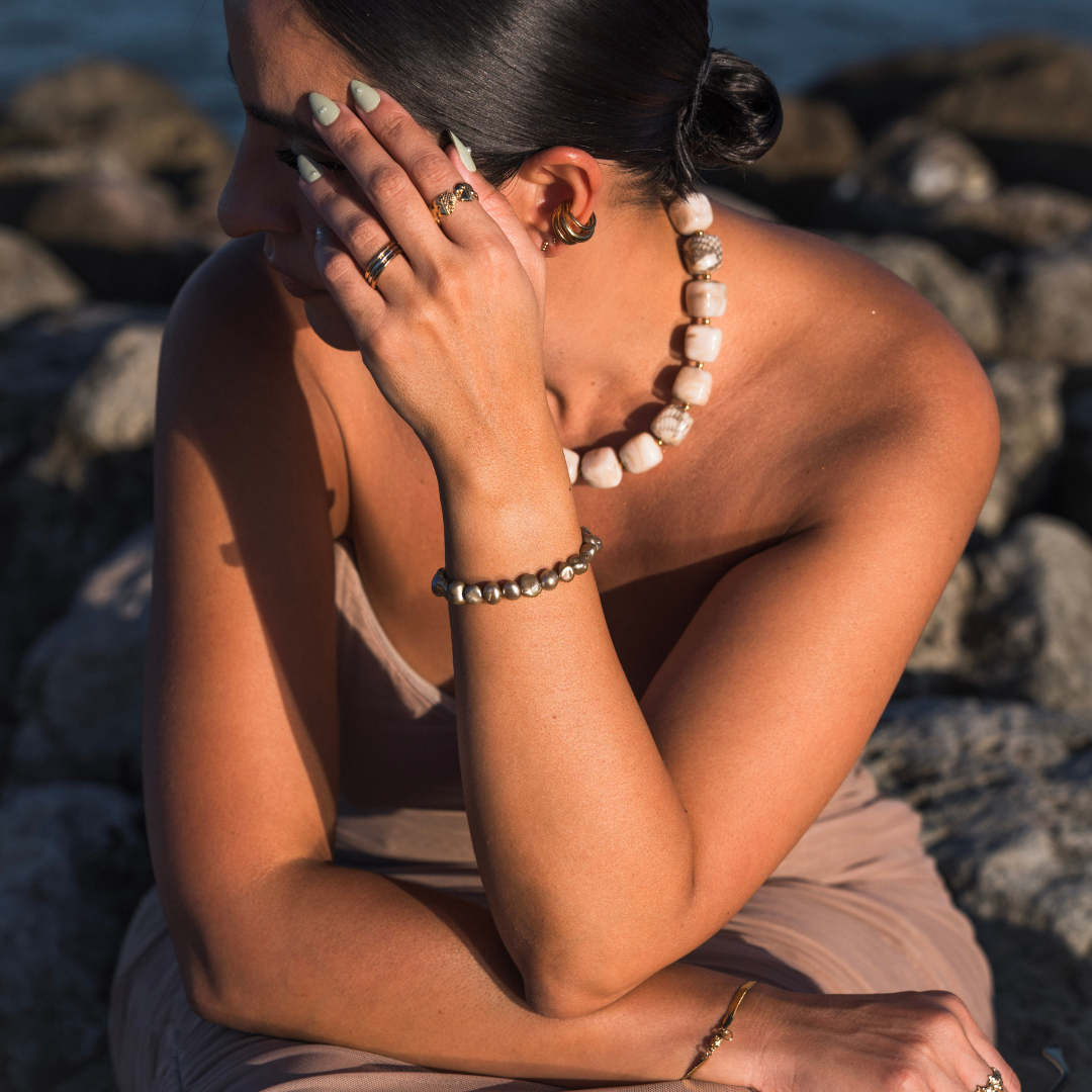 Verdant Freshwater Pearl Bracelet