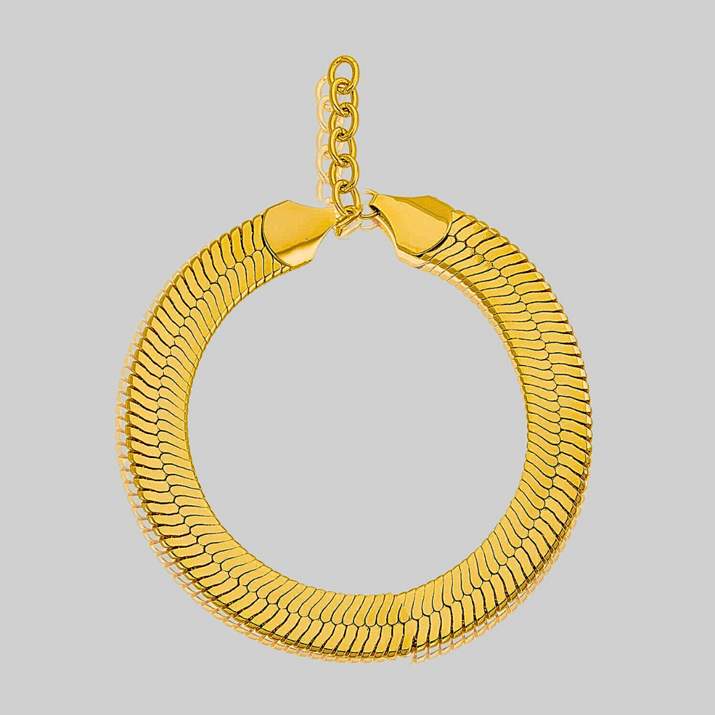 Heather 8mm Herringbone Bracelet