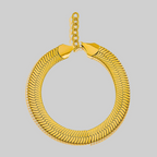 Heather 8mm Herringbone Bracelet