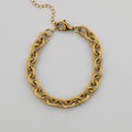 Kaia Link Chain Bracelet | Gold