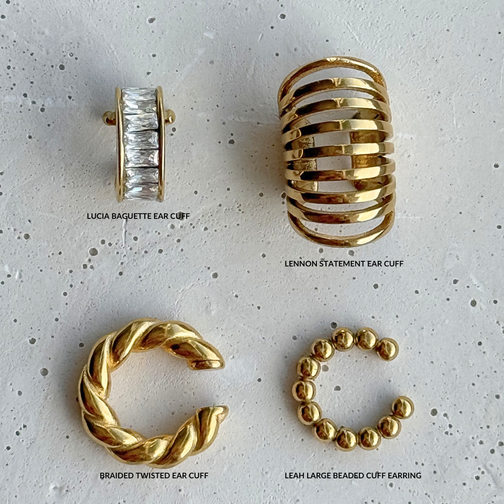Braided Twisted Ear Cuff