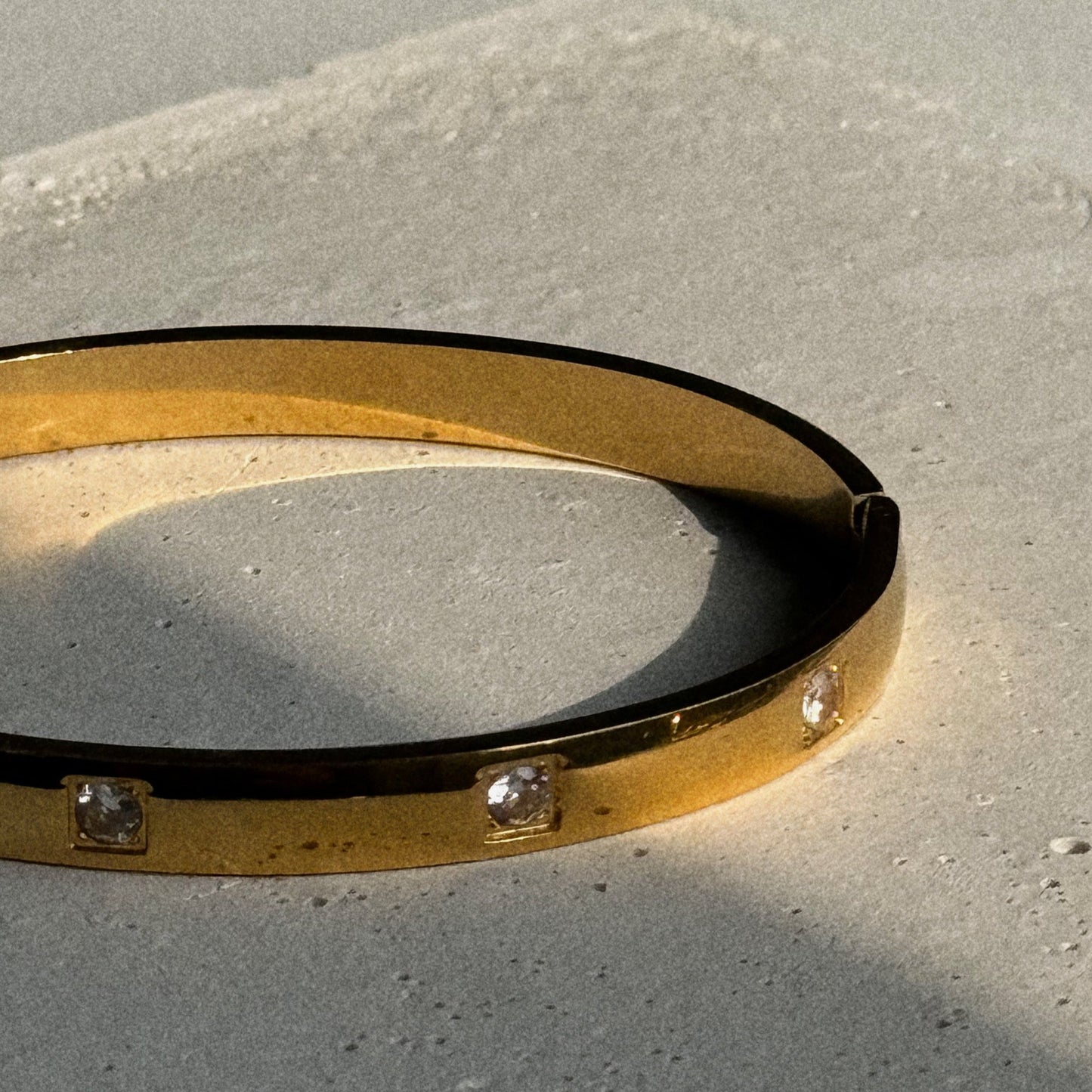 Estela CZ Bangle Bracelet