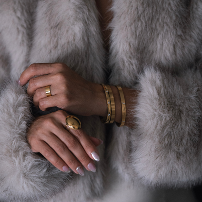 Estela CZ Bangle Bracelet