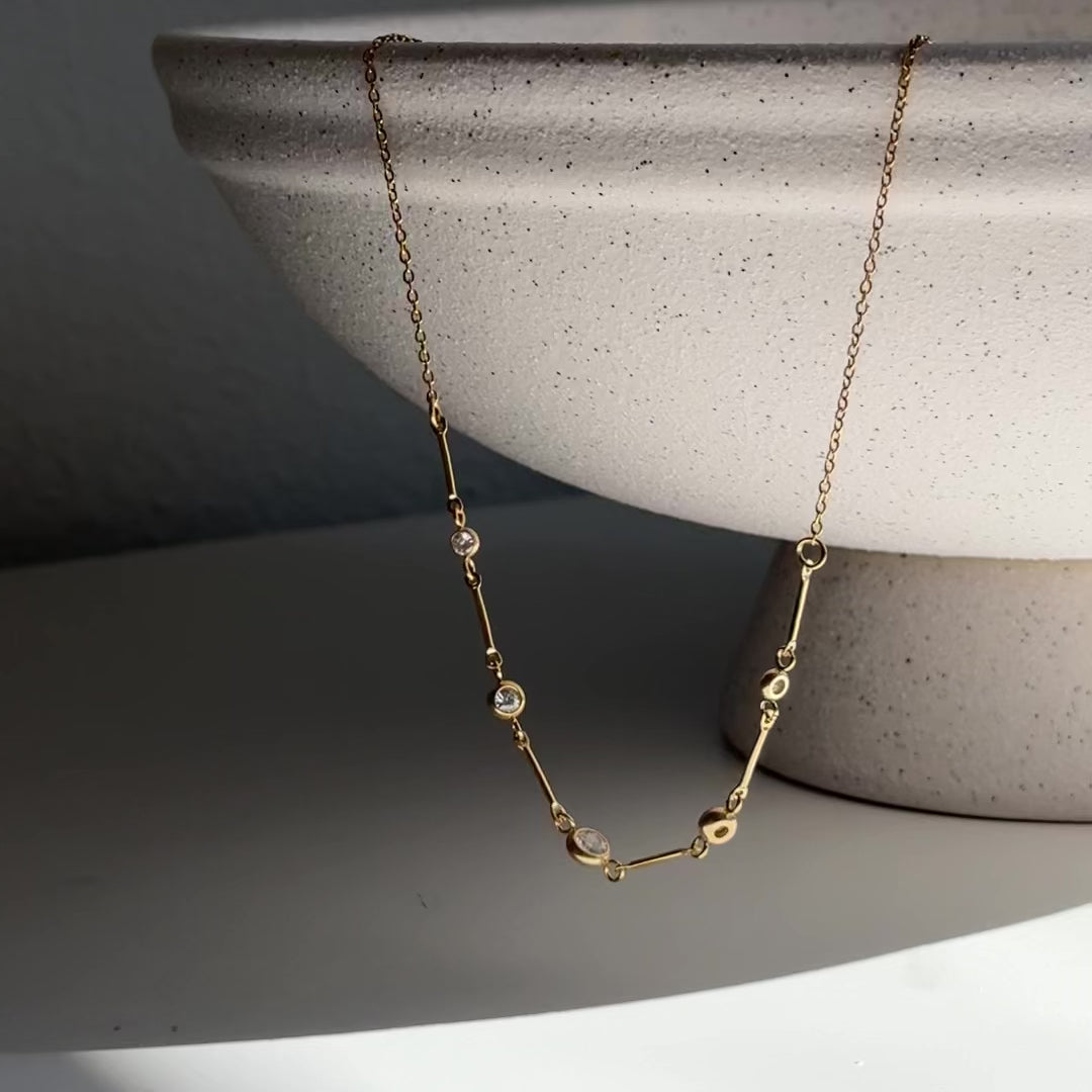 Dainty CZ Chain