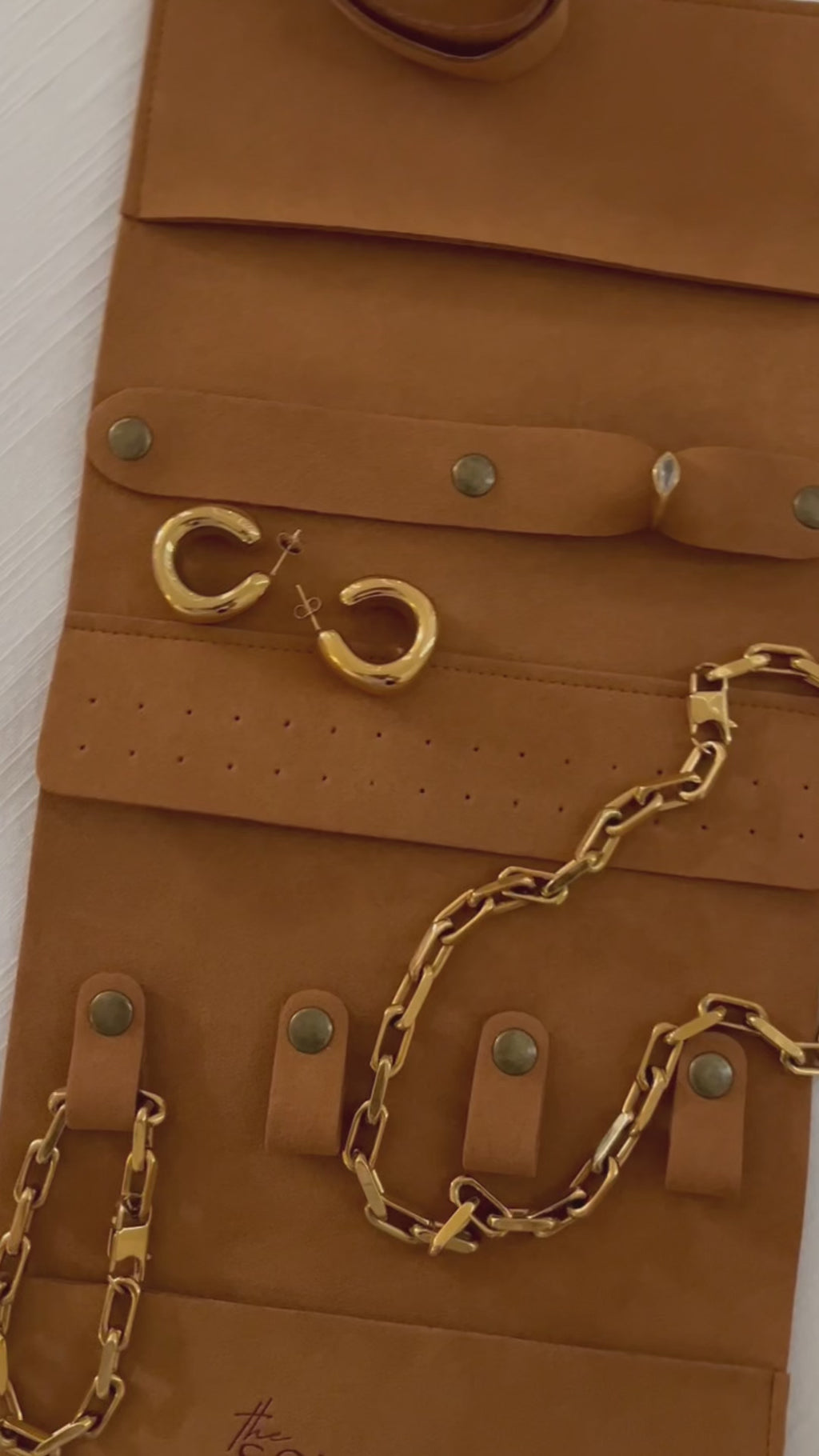 Signature Travel Jewelry Roll