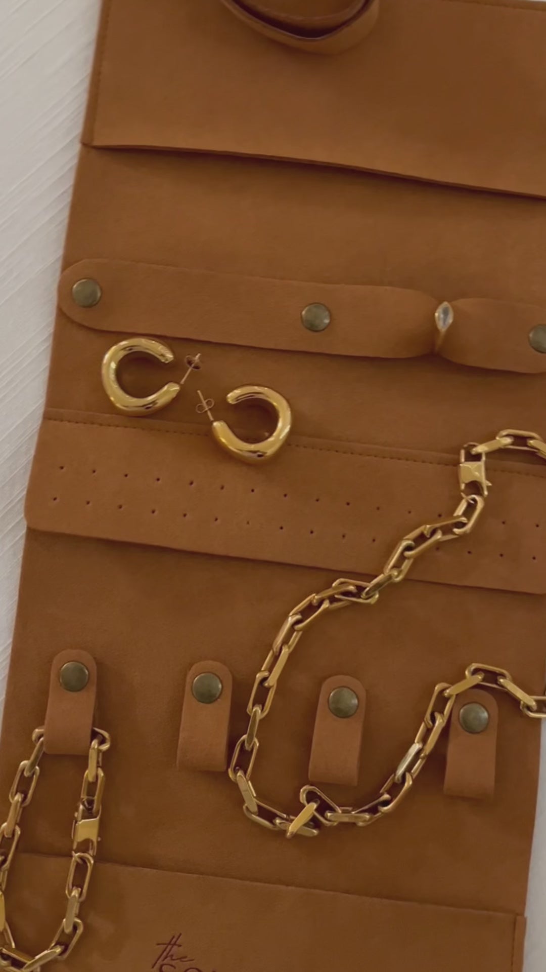 Signature Travel Jewelry Roll