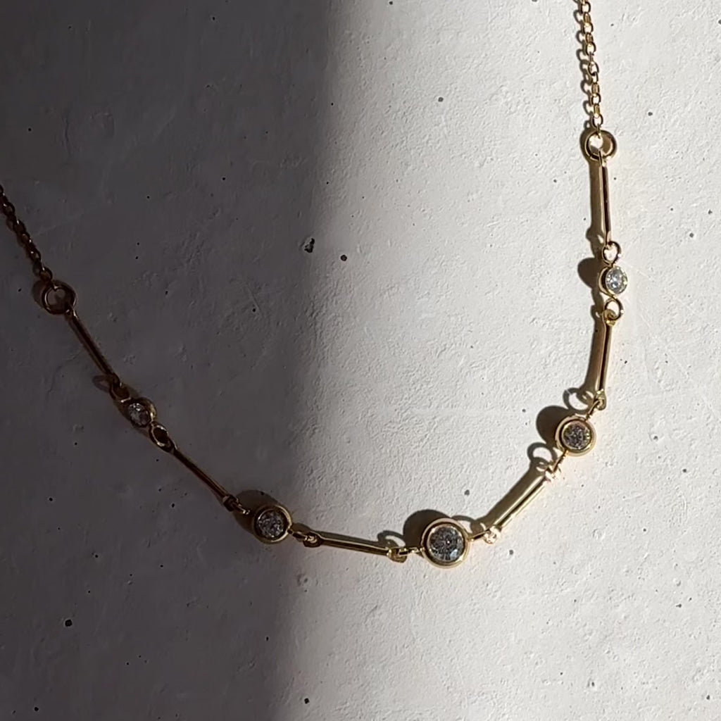 Dainty CZ Chain