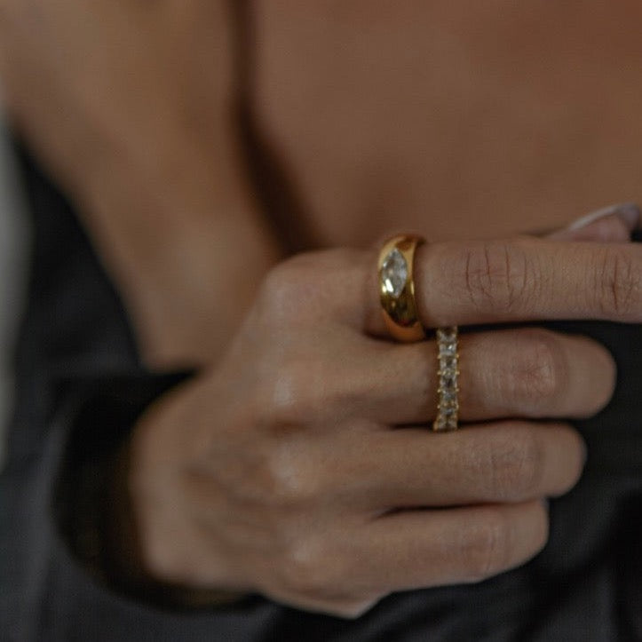 Chanel Marquise CZ Ring