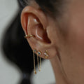 Penina Dainty Blue Ear Stack
