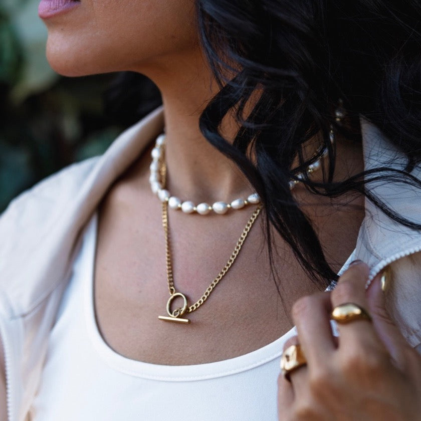 Jamie Baroque Pearl Necklace