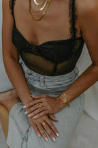 Paisley Triple Herringbone Bracelet