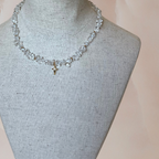 Shattered Crystal Quartz Necklace
