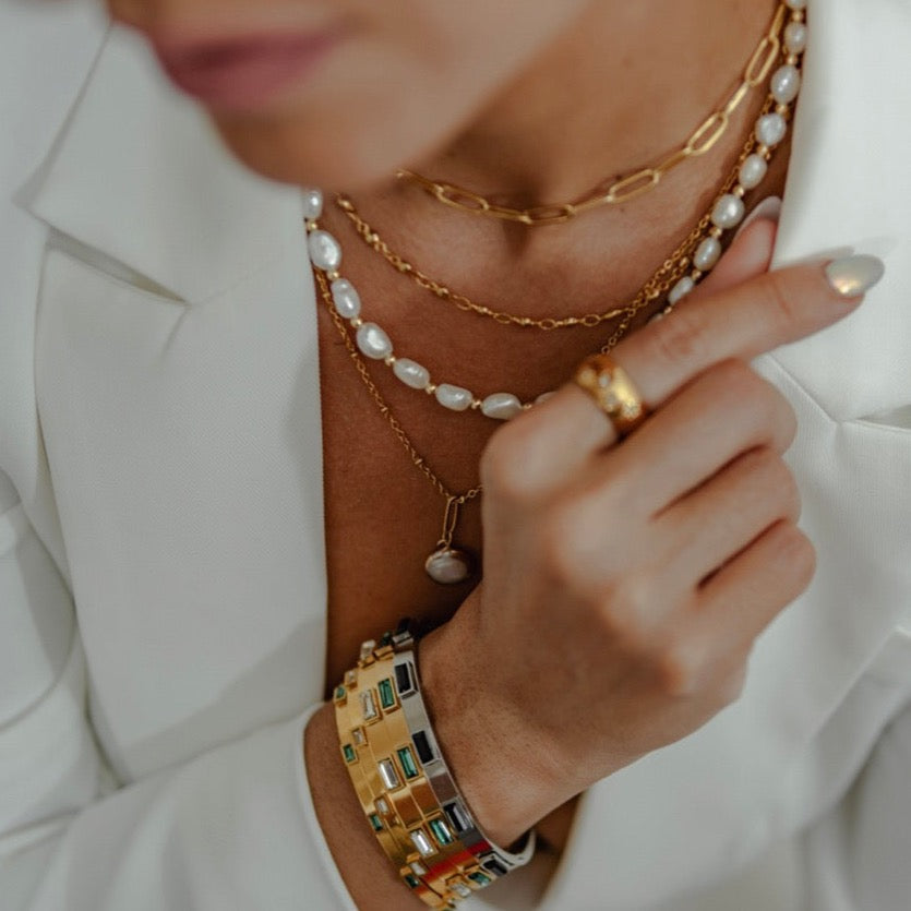 Liz Paperclip Minimalist Choker