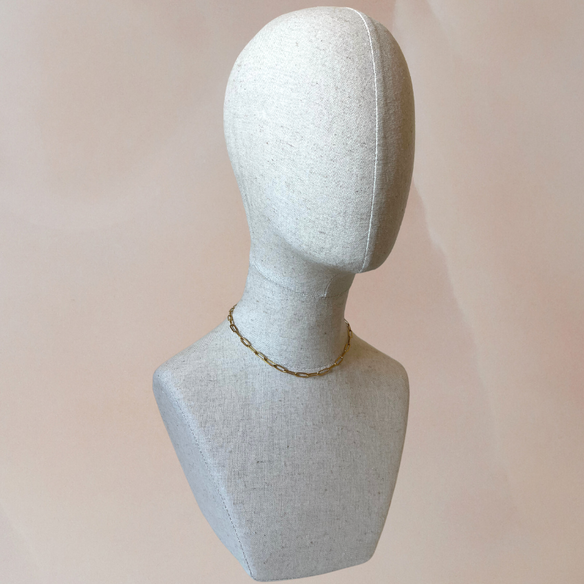 Liz Paperclip Minimalist Choker