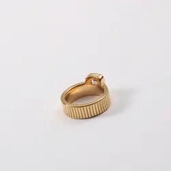 Lafayette CZ Band Ring