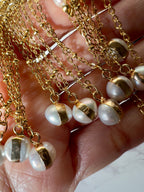 Blanca Pearl Pendant Necklace