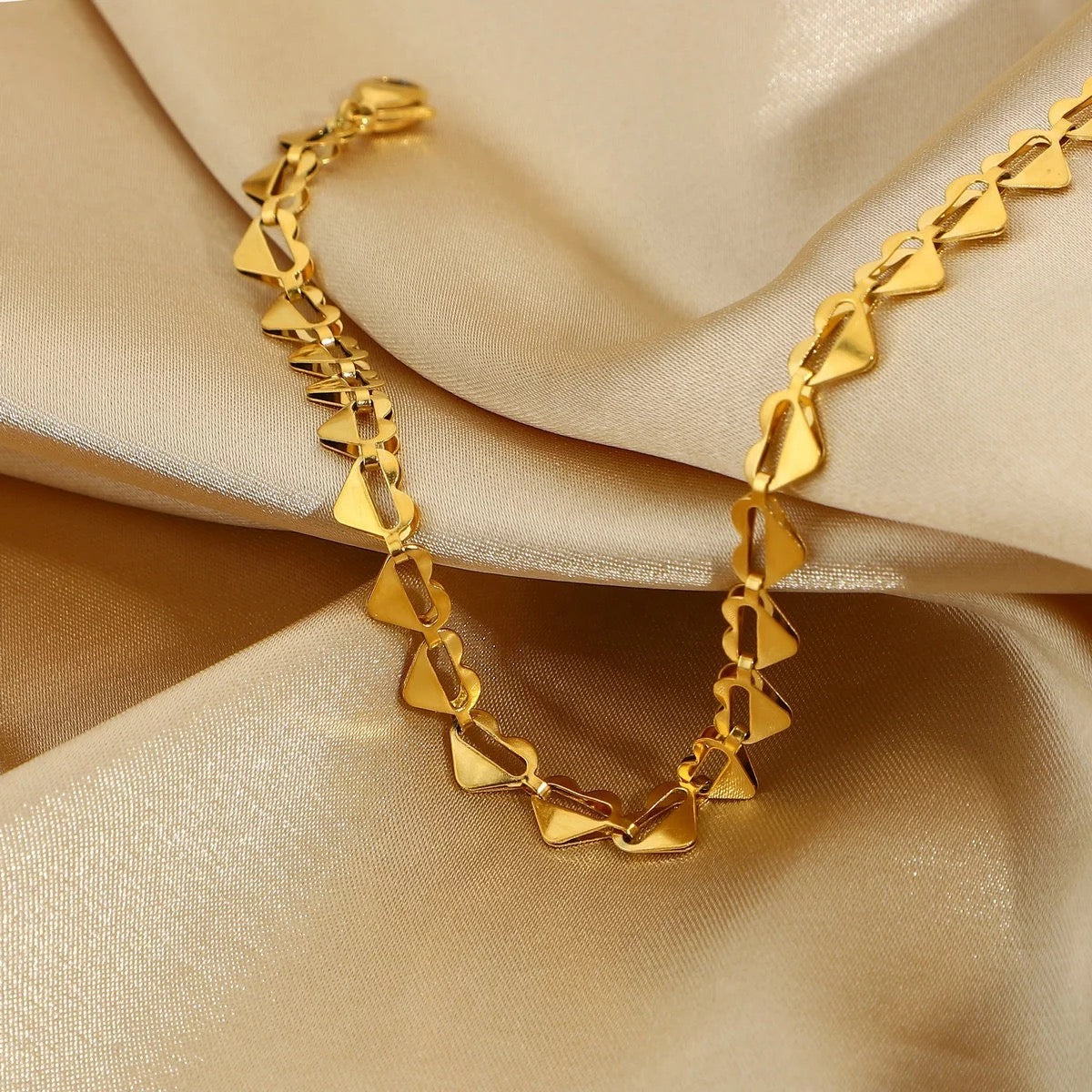 Libi Hollow Hearts Anklet