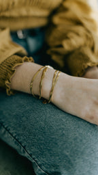 Paisley Triple Herringbone Bracelet