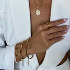 Allison Flat Cuban Bracelet In US | The Solshine Jewelry Co.