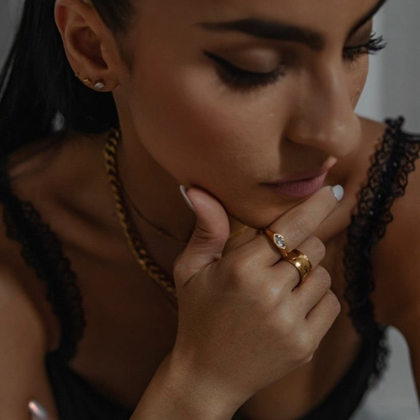 Jane Thick Band Ring